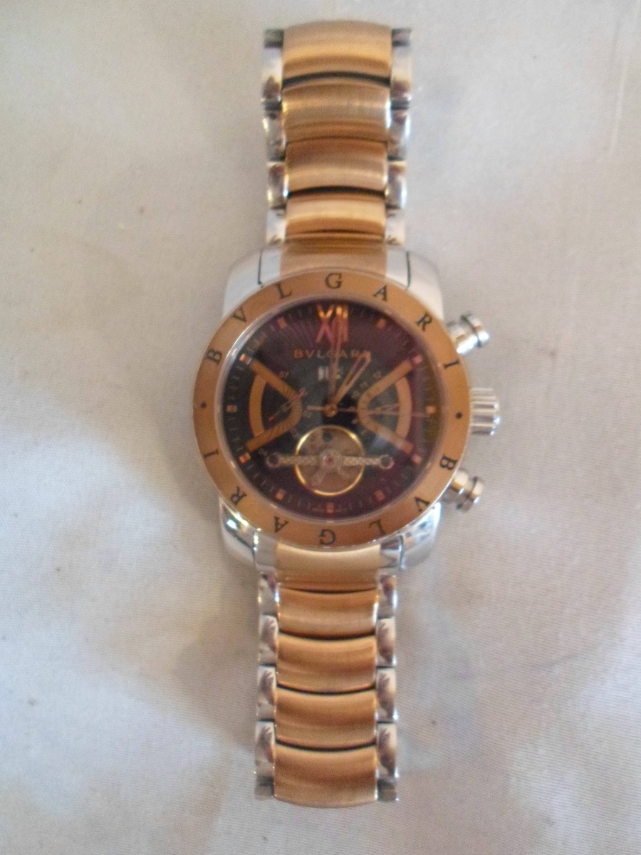 relogio iron man bvlgari original