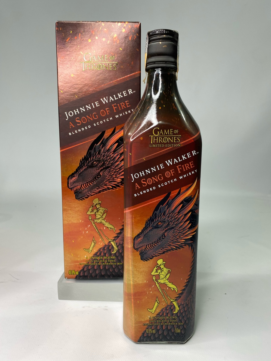 Whisky Johnnie Walker A Song Of Fire 750ml - Edição Limitada