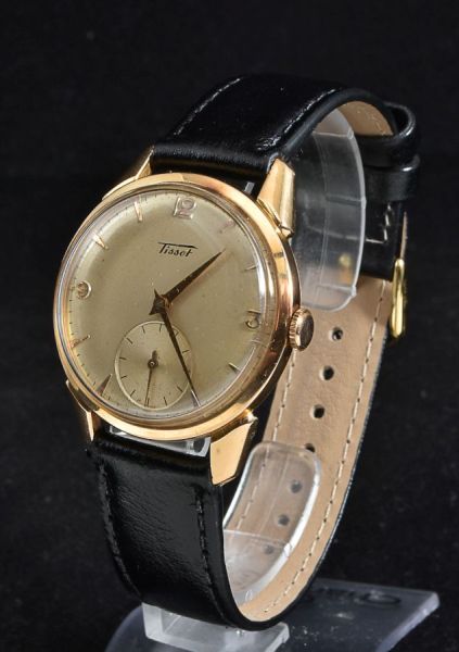 relógio tissot ouro 18k