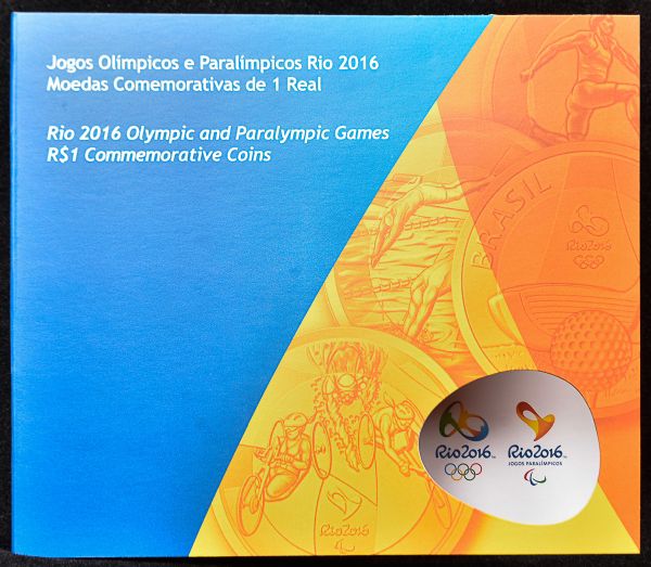 Moedas Comemorativas dos Jogos Olímpicos e Paralímpicos Rio 2016