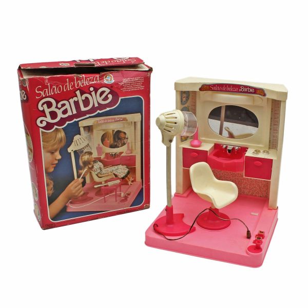 Salão De Beleza Da Barbie Da Estrela - Anos 80 - Antigo - R$ 89,00