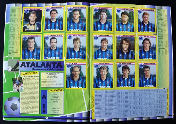 2 ALBUNS DE FIGURINHA: CAMPEONATO ITALIANO 93 - CAMPEON