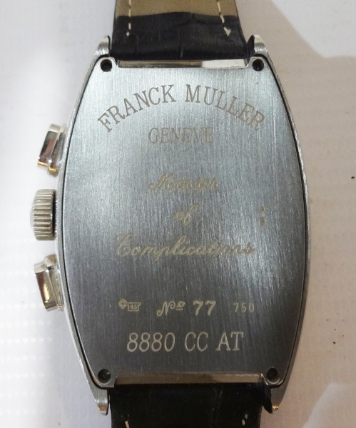 Franck muller geneve 8880 discount cc at no 77 750