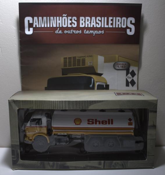 Coleção Caminhões Brasileiros - Volkswagen 13-130 1981 - Shell
