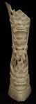 Escultura em osso ricamente esculpida, representnado Deusa. Med. 18cm