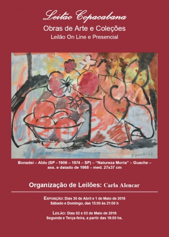 Leilão Copacabana - Obras de Arte e Coleções