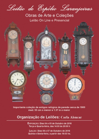 Leilão de Espólio Laranjeiras - Obras de Arte e Coleções - On Line e Presencial