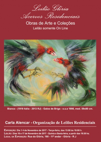 Leilão Glória - Acervos Residenciais - Obras de Arte e Coleções