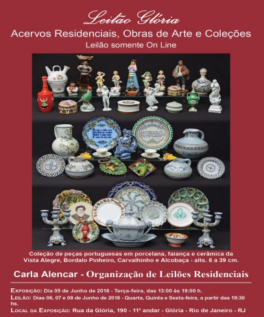 Leilão Glória - Acervos Residenciais  - Obras de Arte e Coleção